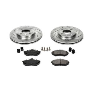 Volkswagen Cabrio Brake Kit - Front - PowerStop - Z23 Evolution Sport Kit - `95-`02