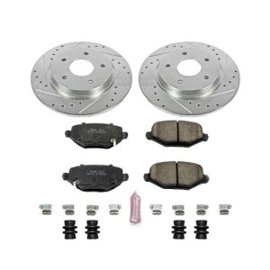 Chrysler Town & Country Brake Kit - Rear - PowerStop - Z23 Evolution Sport - `12-`16