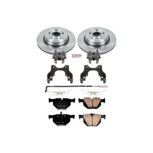 BMW 335i Brake Kit - Rear - PowerStop - Autospecialty Rotors + Evolution Ceramic Pads + Replacement Calipers - `07-`10 BMW 335i Brake Kit - Rear - PowerStop - Autospecialty Rotors + Evolution Ceramic Pads + Replacement Calipers - `07-`10