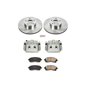 Subaru Impreza Brake Kit - Front - PowerStop - Evolution Ceramic Pads + Autospecialty Rotors + Non-Coated Calipers - `98-`01 Subaru Impreza Brake Kit - Front - PowerStop - Evolution Ceramic Pads + Autospecialty Rotors + Non-Coated Calipers - `98-`01