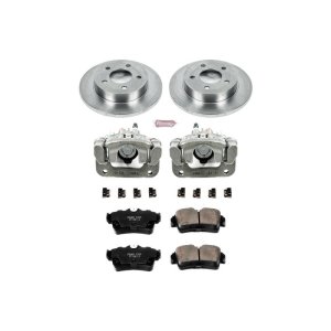 Ford Mustang Brake Kit - Rear - PowerStop - Autospecialty Rotors + Evolution Ceramic Pads + Non-Coated Calipers - `94-`04 Ford Mustang Brake Kit - Rear - PowerStop - Autospecialty Rotors + Evolution Ceramic Pads + Non-Coated Calipers - `94-`04