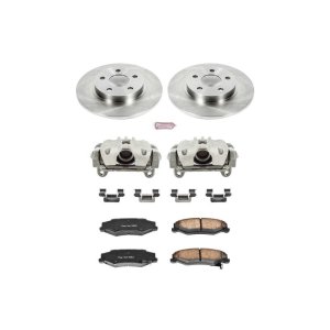 Buick Park Avenue Brake Kit - Rear - PowerStop - Autospecialty Rotors + Evolution Ceramic Pads - `03-`05 Buick Park Avenue Brake Kit - Rear - PowerStop - Autospecialty Rotors + Evolution Ceramic Pads - `03-`05