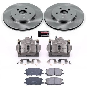 Lexus RX330 Brake Kit - Front - PowerStop - Autospecialty Rotors + Evolution Ceramic Pads + Non-coated Calipers - `04-`06