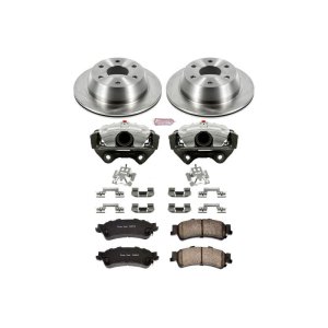 Chevrolet Astro Brake Kit - Rear - PowerStop - Autospecialty Rotors + Evolution Ceramic Pads + Non-Coated Calipers - `03-`05