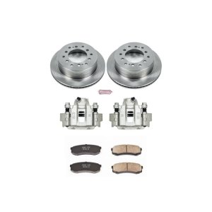 Toyota 4Runner Brake Kit - Rear - PowerStop - Autospecialty Rotors + Evolution Ceramic Pads + OE Calipers - `03-`09