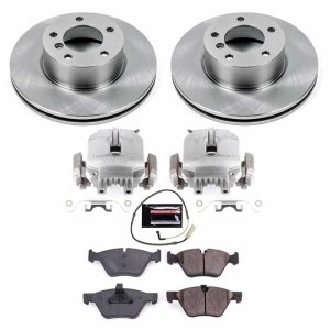 BMW 3 Series Brake Kit - Front - PowerStop - Autospecialty Stock Replacement with Calipers - 2006 BMW 3 Series Brake Kit - Front - PowerStop - Autospecialty Stock Replacement with Calipers - 2006