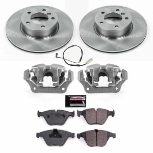 BMW 3 Series Brake Kit - Front - PowerStop - Autospecialty Rotors + Evolution Ceramic Pads + Non-Coated Calipers - `08-`10 BMW 3 Series Brake Kit - Front - PowerStop - Autospecialty Rotors + Evolution Ceramic Pads + Non-Coated Calipers - `08-`10