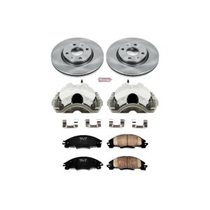 Ford Focus Brake Kit - Front - PowerStop - OE Stock Replacement - `08-`11