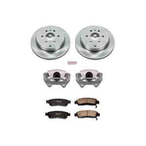Buick Enclave Brake Kit - Rear - PowerStop - Autospecialty Rotors + Ceramic Pads + Non-coated Calipers - `08-`17