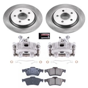 Volvo S40 Brake Kit - Rear - PowerStop - Autospecialty Stock Replacement - `04-`05