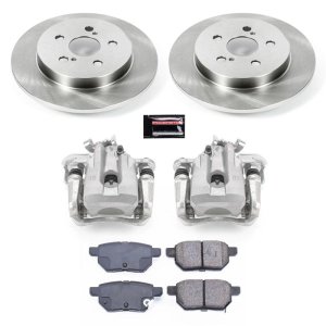 Lexus CT200h Brake Kit - Rear - PowerStop - Autospecialty Rotors + Z16 Ceramic Pads + Non-Coated Calipers - `11-`17
