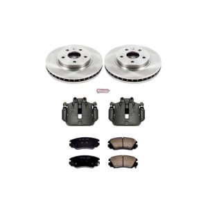 Buick LaCrosse Brake Kit - Front - PowerStop - Autospecialty Rotors + Evolution Ceramic Pads + OE Calipers - `11-`16
