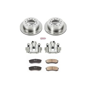 Toyota FJ Cruiser Brake Kit - Rear - PowerStop - Autospecialty Rotors + Evolution Ceramic Pads - `10-`14