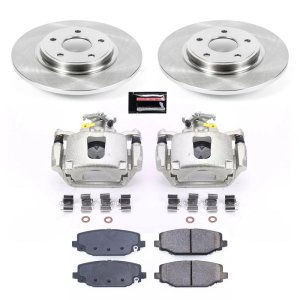 Chrysler Town and Country Brake Kit - Rear - PowerStop - Autospecialty Rotors + Z16 Ceramic Pads + Replacement Calipers - `12-`16