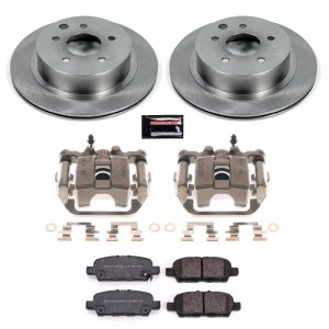 Nissan Leaf Brake Kit - Rear - PowerStop - Autospecialty + Evolution Ceramic Pads - `11-`19