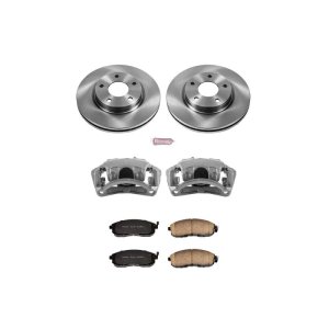 Nissan Sentra Brake Kit - Front - PowerStop - Autospecialty Rotors + Evolution Ceramic Pads - `13-`18