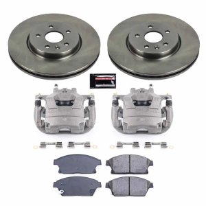Chevrolet Trax Brake Kit - Front - PowerStop - Autospecialty Rotors + Evolution Ceramic Pads + Calipers - `15-`16