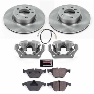 BMW X1 Brake Kit - Front - PowerStop - Autospecialty Stock Replacement + Evolution Ceramic Pads - `13-`15