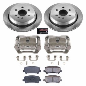 Chevrolet Colorado Brake Kit - Rear - PowerStop - Autospecialty Rotors + Evolution Ceramic Pads + Non-Coated Calipers - 2019
