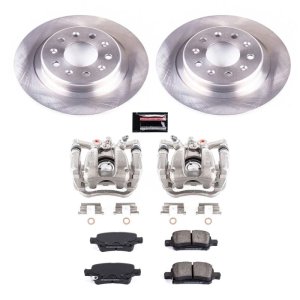 Buick LaCrosse Brake Kit - Rear - PowerStop - Autospecialty Rotors + Z16 Ceramic Pads + Replacement Calipers - `17-`19