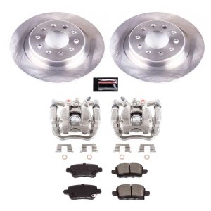 Chevrolet Equinox Brake Kit - Rear - PowerStop - Autospecialty Rotors + Evolution Ceramic Pads + OE Replacement Calipers - `18-`19