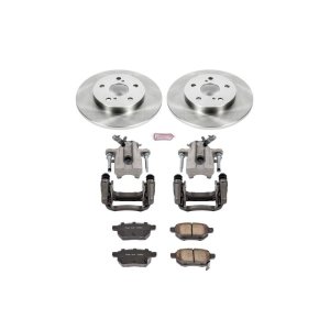 Scion iM Brake Kit - Rear - PowerStop - Autospecialty Rotors + Evolution Ceramic Pads + Replacement Calipers - 2016
