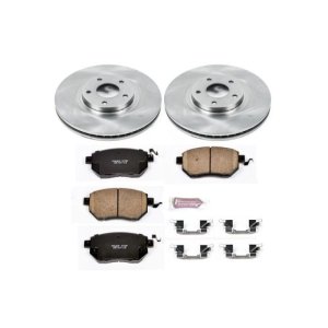 Infiniti FX35 Brake Kit - Front - PowerStop - Autospecialty Rotors + Z17 Evolution Plus Ceramic Pads - `03-`05