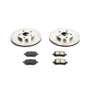 Lexus ES300 Brake Kit - Front - PowerStop - Z17 Evolution Plus Ceramic Pads + Autospecialty Rotors - `97-`01