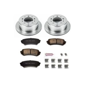 Lexus LX470 Brake Kit - Rear - PowerStop - Z17 Stock Replacement Rotors + Z17 Evolution Plus Ceramic Pads - `98-`07