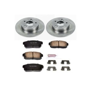 Infiniti I30 Brake Kit - Rear - PowerStop - Z17 Evolution Plus Ceramic Pads + Autospecialty Rotors - 2001