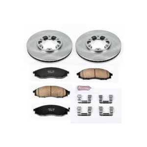 Nissan Frontier Brake Kit - Front - PowerStop - Autospecialty Rotors + Z17 Evolution Plus Ceramic Pads - `03-`04 Nissan Frontier Brake Kit - Front - PowerStop - Autospecialty Rotors + Z17 Evolution Plus Ceramic Pads - `03-`04