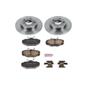 Ford Taurus Brake Kit - Rear - PowerStop - OE Stock Replacement + Z17 Evolution Plus Ceramic Pads + Autospecialty Rotors - `93-`05