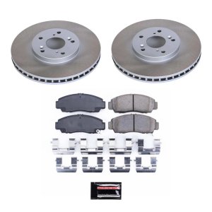 Mazda B4000 Brake Kit - Front + Rear - PowerStop - Low-Dust Ceramic Pads + Autospecialty Rotors + Evolution Premium Drums - `03-`09