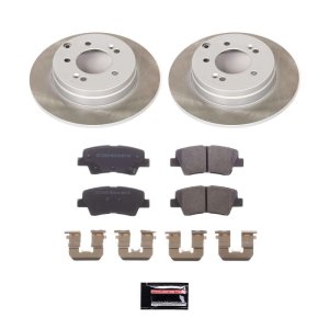 Chevrolet Tracker Brake Kit - Front + Rear - PowerStop - Z17 Brake Pads + Autospecialty Rotors + Evolution Premium Coated Drums - `02-`04