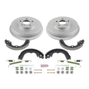 Subaru Forester Brake Drum Kit - Rear - PowerStop - Evolution Premium Coated - `98-`08