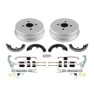 Toyota Corolla Brake Drum Kit - Rear - PowerStop - Autospecialty - `00-`02