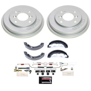 Ford Fiesta Brake Drum Kit - Rear - PowerStop - Autospecialty Drum Kit - `11-`19 Ford Fiesta Brake Drum Kit - Rear - PowerStop - Autospecialty Drum Kit - `11-`19
