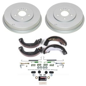 Chevrolet Cruze Brake Drum Kit - Rear - PowerStop - Autospecialty Drum + Shoe Kit - `11-`15