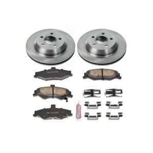 Chevrolet Camaro Brake Kit - Rear - PowerStop - Autospecialty Rotors + Z17 Evolution Plus Ceramic Pads - `98-`02