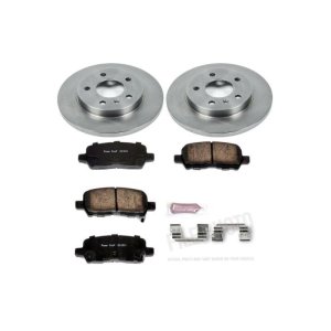 Buick Allure Brake Kit - Rear - PowerStop - Z17 Evolution Plus Ceramic Pads + Autospecialty Rotors - `05-`09