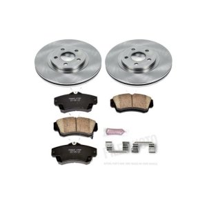 Chrysler PT Cruiser Brake Kit - Front - PowerStop - Z17 Evolution Plus Ceramic Pads + Autospecialty Rotors - `01-`10