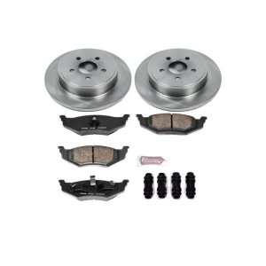 Chrysler PT Cruiser Brake Kit - Rear - PowerStop - Z17 Evolution Plus Ceramic Pads + Autospecialty Rotors - `03-`10