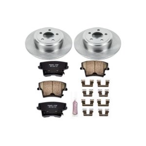 Dodge Magnum Brake Kit - Rear - PowerStop - Z17 Evolution Plus Ceramic Pads + Autospecialty Rotors - `05-`08