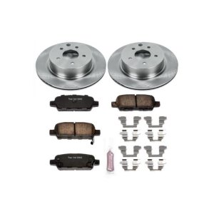 INFINITI M45 Brake Kit - Rear - PowerStop - Autospecialty Rotors + Z17 Evolution Plus Ceramic Pads - `06-`10