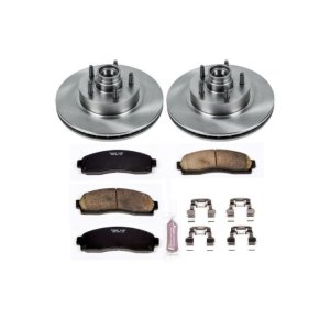 Ford Ranger Brake Kit - Front - PowerStop - Z17 Evolution Plus Ceramic Pads + Autospecialty Rotors - `03-`09