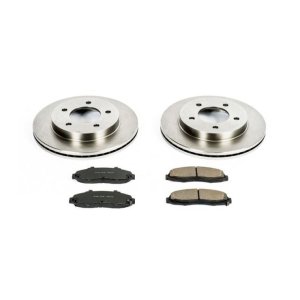 Ford F-150 Brake Kit - Front - PowerStop - Z17 Evolution Plus Ceramic Pads + Autospecialty Rotors - `97-`03 Ford F-150 Brake Kit - Front - PowerStop - Z17 Evolution Plus Ceramic Pads + Autospecialty Rotors - `97-`03