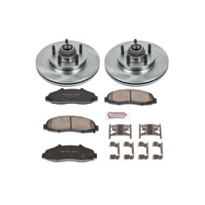 Ford F-150 Brake Kit - Front - PowerStop - Z17 Stock Replacement Rotors + Evolution Plus Ceramic Pads - `00-`03 Ford F-150 Brake Kit - Front - PowerStop - Z17 Stock Replacement Rotors + Evolution Plus Ceramic Pads - `00-`03