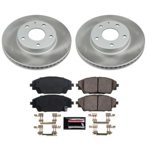 Ford F-150 Brake Kit - Front + Rear - PowerStop - Autospecialty Rotors + Z17 Evolution Plus Pads - `00-`04 Ford F-150 Brake Kit - Front + Rear - PowerStop - Autospecialty Rotors + Z17 Evolution Plus Pads - `00-`04