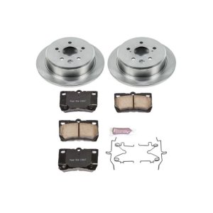 Lexus IS250 Brake Kit - Rear - PowerStop - Z17 Evolution Plus Ceramic Pads + Autospecialty Rotors - `06-`13