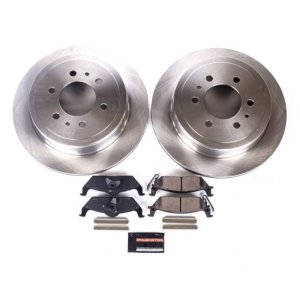 Ford F-150 Brake Kit - Rear - PowerStop - Z17 Evolution Plus Ceramic Pads + Autospecialty Rotors - `04-`11 Ford F-150 Brake Kit - Rear - PowerStop - Z17 Evolution Plus Ceramic Pads + Autospecialty Rotors - `04-`11